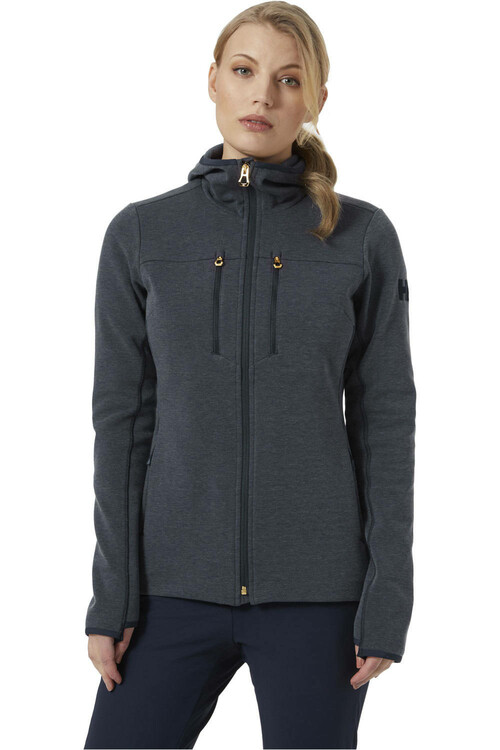 HELLY HANSEN W ALPHELIA MIDLAYER azul