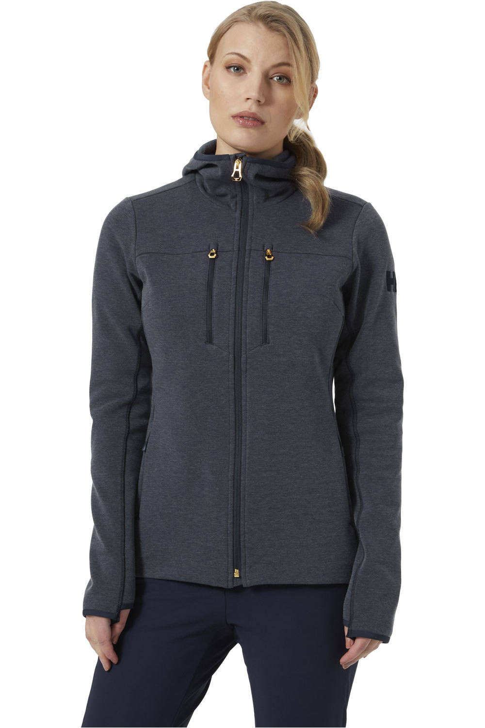 Helly Hansen forro polar mujer Helly Hansen W ALPHELIA MIDLAYER vista frontal Helly Hansen forro polar mujer Helly Hansen W ALPHELIA MIDLAYER vista frontal