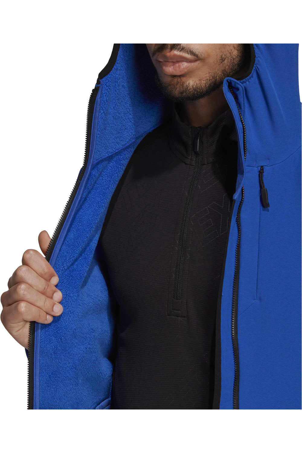 adidas forro polar hombre Adidas Hi-Loft SoSh Jk vista detalle adidas forro polar hombre Adidas Hi-Loft SoSh Jk vista detalle