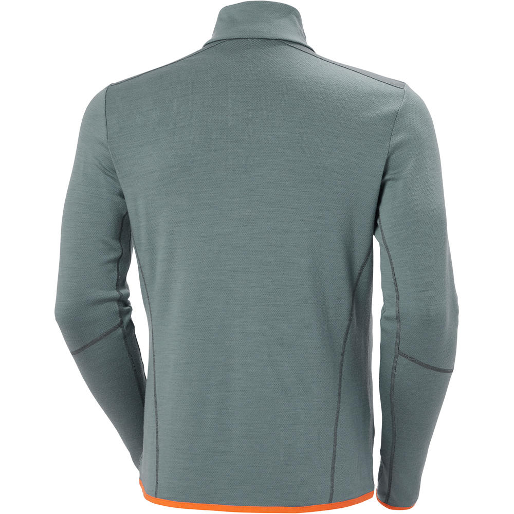 Helly Hansen forro polar hombre Helly Hansen LIFA MERINO MIDLAYER vista trasera Helly Hansen forro polar hombre Helly Hansen LIFA MERINO MIDLAYER vista trasera