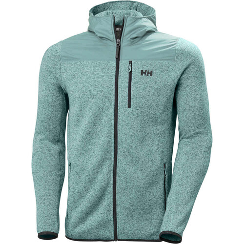 HELLY HANSEN VARDE HOODED FLEECE JACKET gris