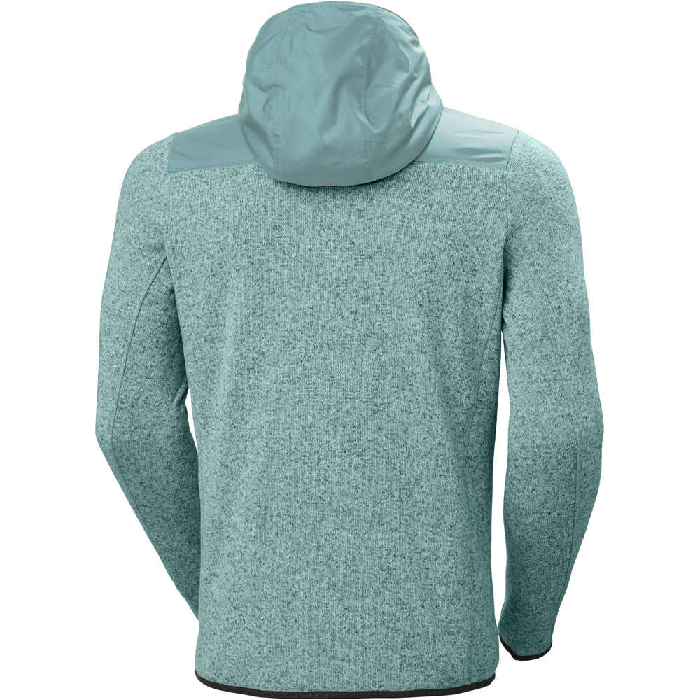 Helly Hansen forro polar hombre Helly Hansen VARDE HOODED FLEECE JACKET vista trasera Helly Hansen forro polar hombre Helly Hansen VARDE HOODED FLEECE JACKET vista trasera