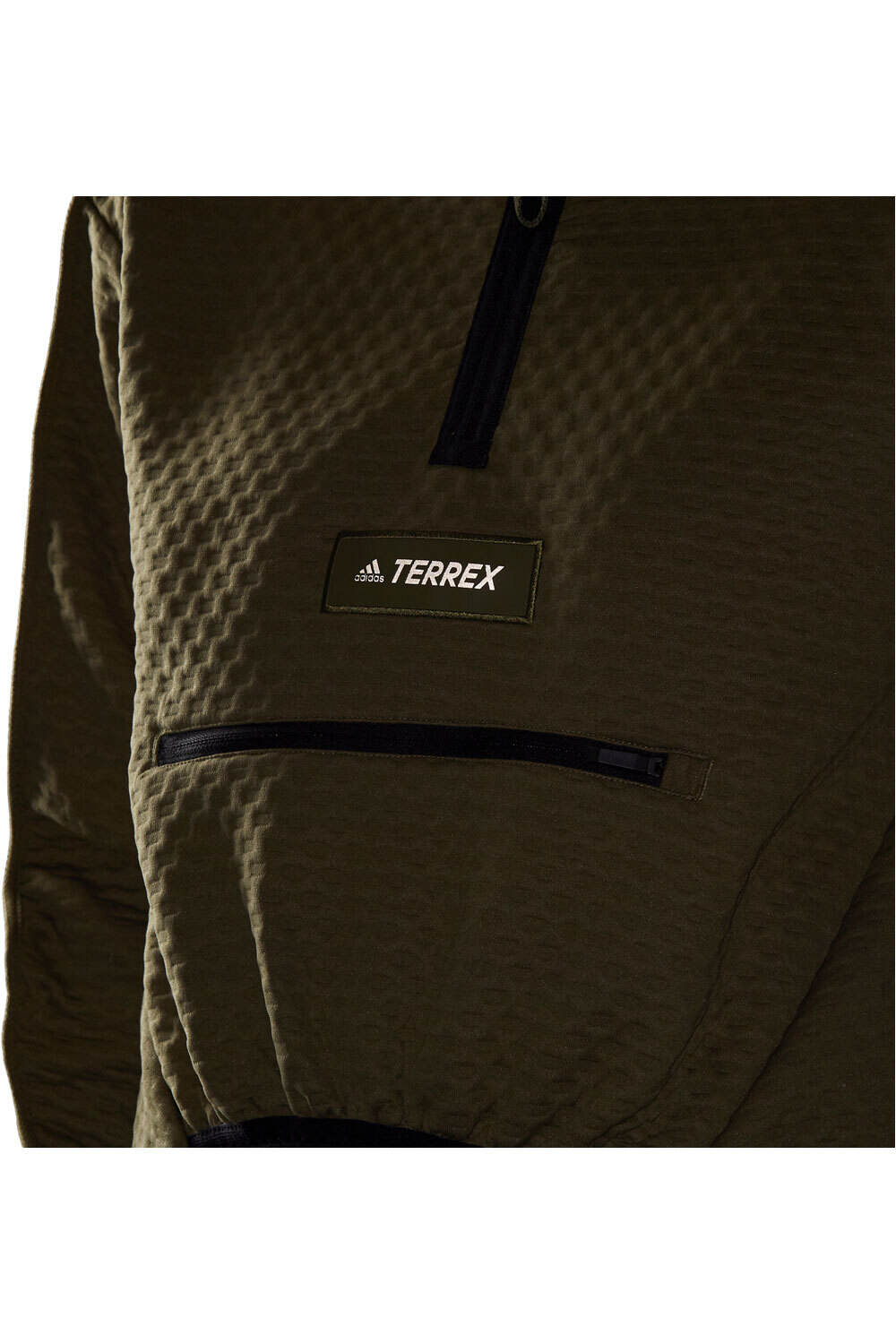 adidas Sudaderas Montaña Mujer Adidas W Hike Halfz Fl vista detalle adidas Sudaderas Montaña Mujer Adidas W Hike Halfz Fl vista detalle