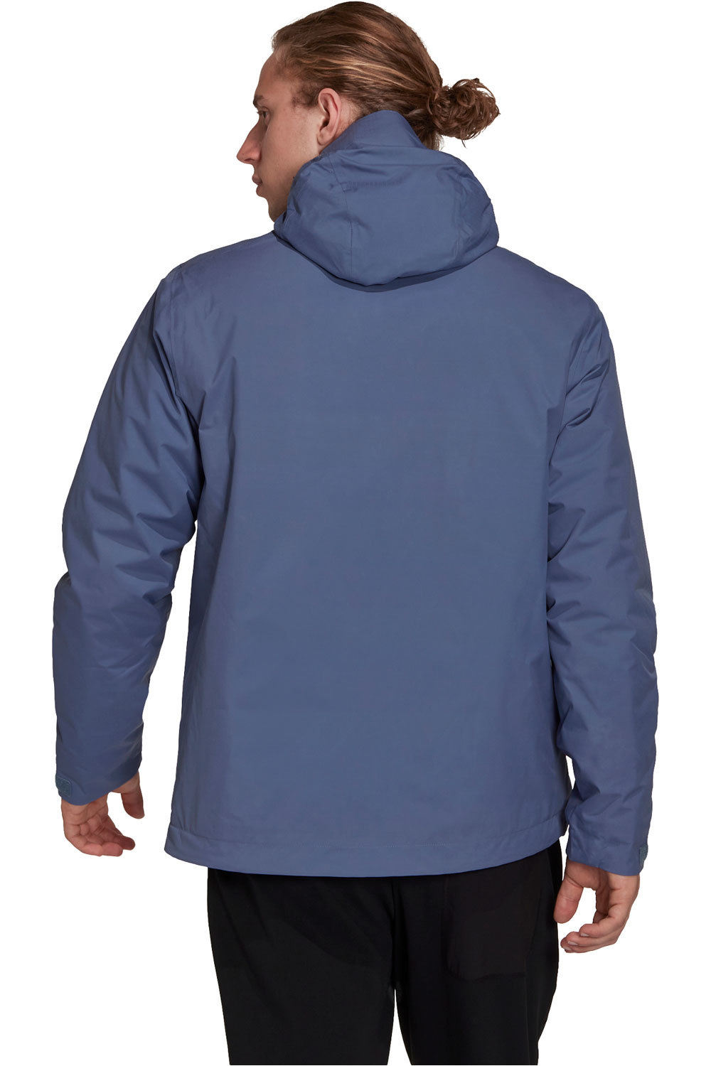 adidas chaqueta impermeable hombre Adidas MT Rain Ins Jkt vista trasera adidas chaqueta impermeable hombre Adidas MT Rain Ins Jkt vista trasera