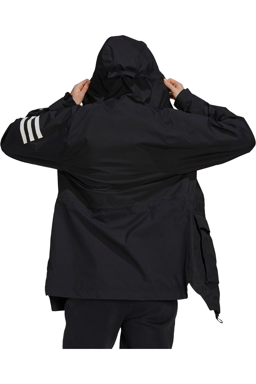 adidas chaqueta impermeable mujer Adidas W UTILITAS R.R vista trasera adidas chaqueta impermeable mujer Adidas W UTILITAS R.R vista trasera