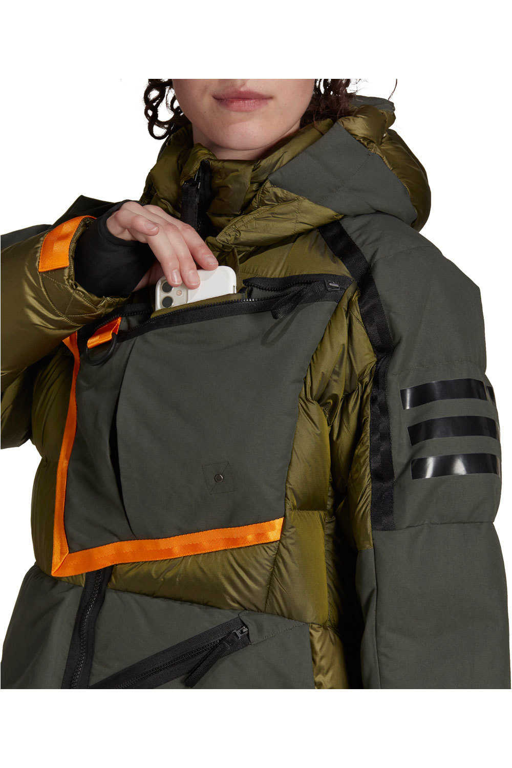 adidas chaqueta impermeable insulada mujer Adidas W TX XPlrc Dw J vista detalle adidas chaqueta impermeable insulada mujer Adidas W TX XPlrc Dw J vista detalle