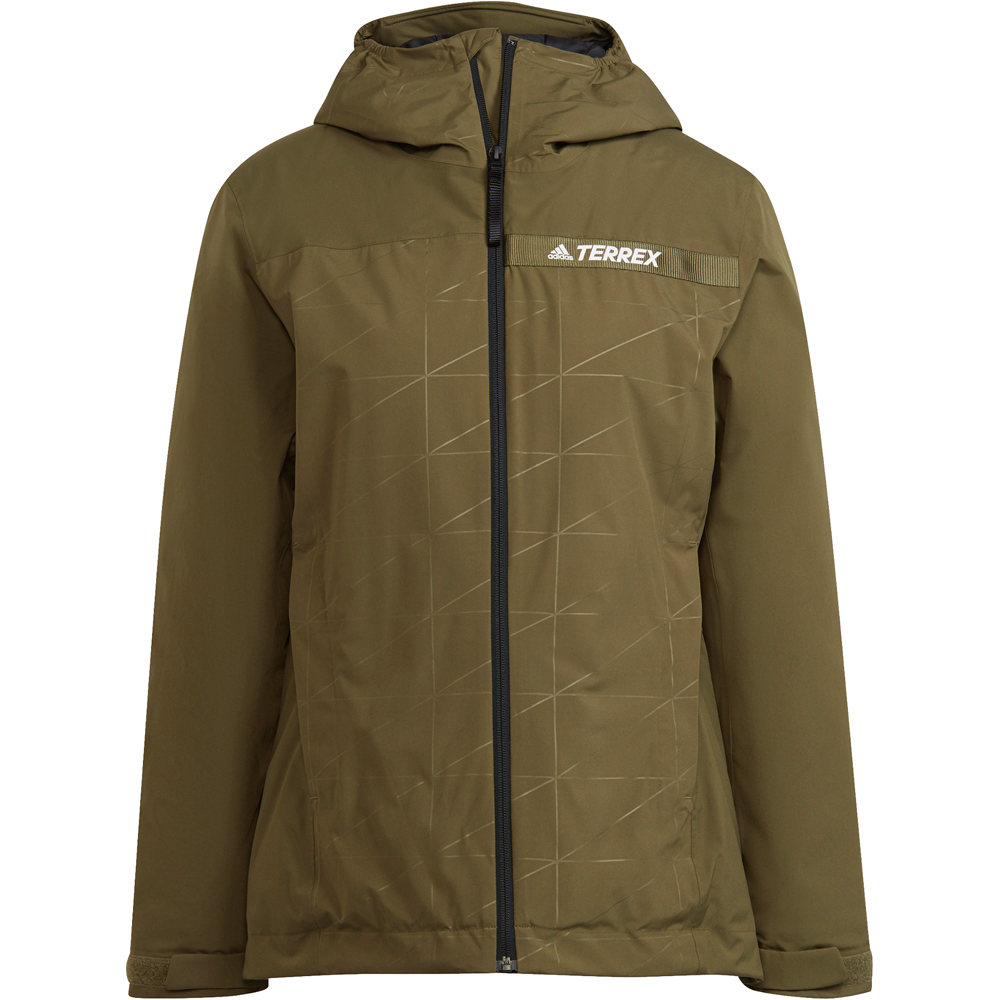 adidas chaqueta impermeable mujer Adidas W MT Rain In Jk vista detalle adidas chaqueta impermeable mujer Adidas W MT Rain In Jk vista detalle