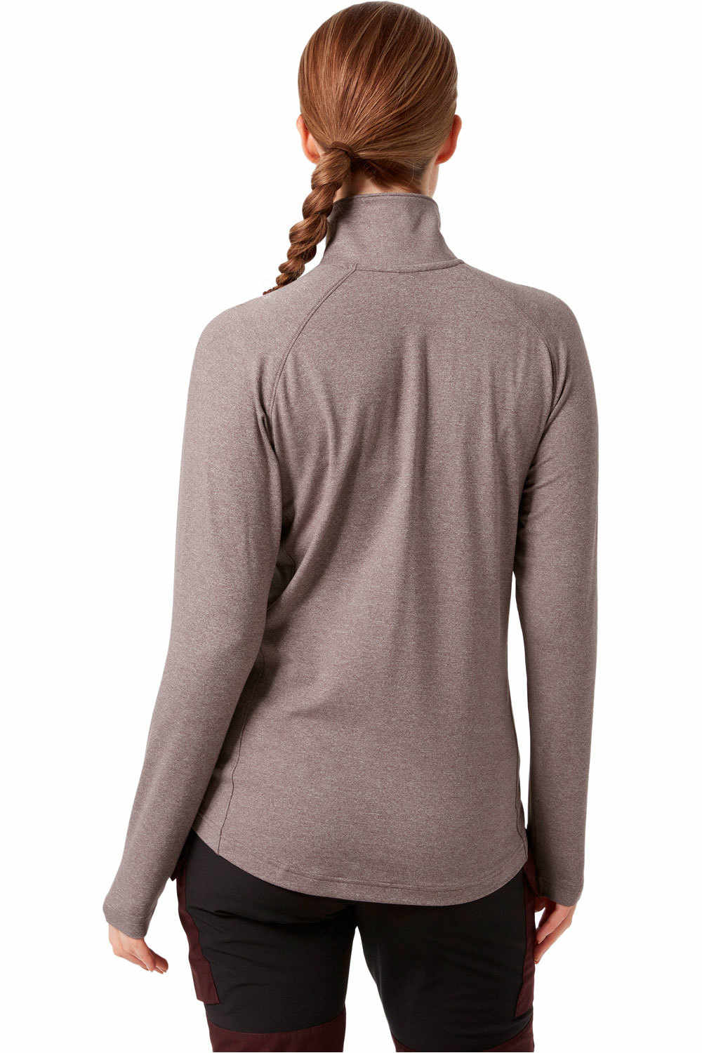 Helly Hansen forro polar mujer Helly Hansen W VERGLAS 1/2 ZIP vista trasera Helly Hansen forro polar mujer Helly Hansen W VERGLAS 1/2 ZIP vista trasera