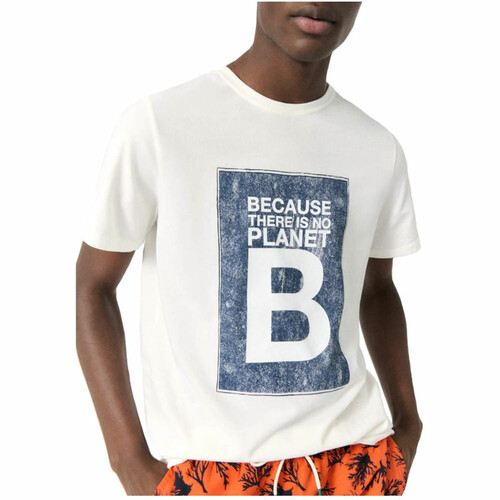 ECOALF BECARALF T-SHIRT MAN blanco