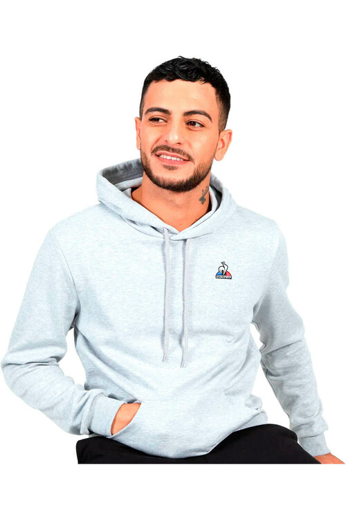 LE COQ SPORTIF ESS HOODY N1 M gris