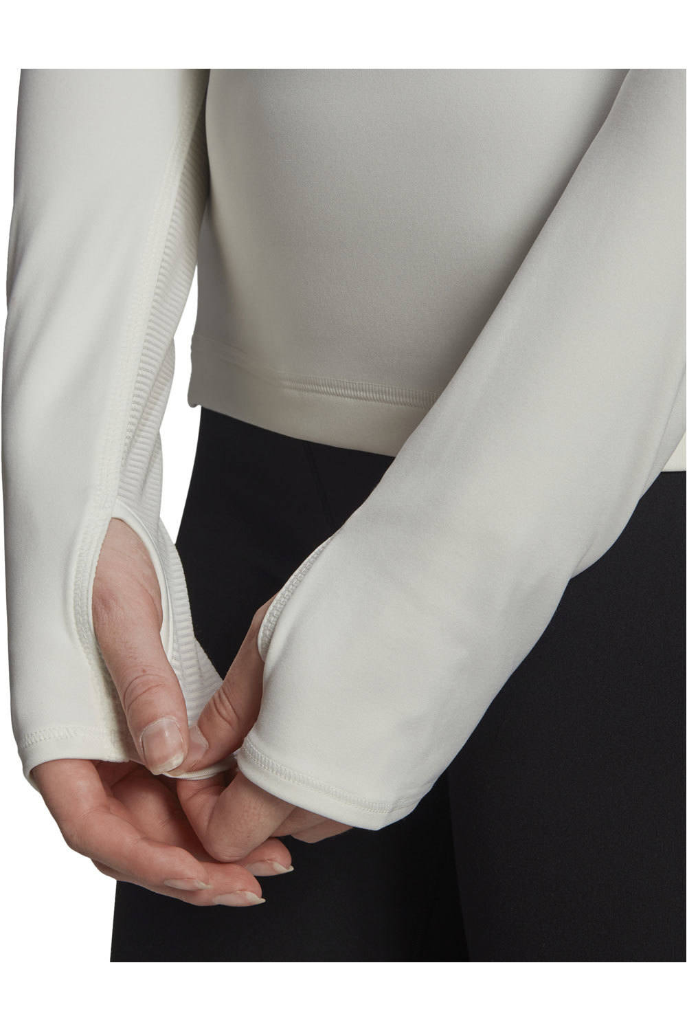 adidas camisetas fitness mujer Adidas KK LONGSLEEVE vista detalle adidas camisetas fitness mujer Adidas KK LONGSLEEVE vista detalle