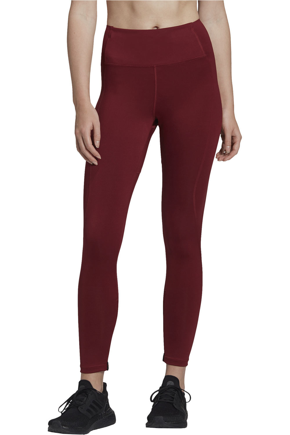 adidas pantalones y mallas largas fitness mujer Adidas KK RUN TIGHT vista frontal adidas pantalones y mallas largas fitness mujer Adidas KK RUN TIGHT vista frontal