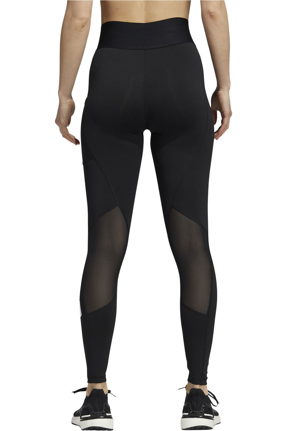 adidas pantalones y mallas largas fitness mujer Adidas TF L 3BAR TIGHT vista trasera adidas pantalones y mallas largas fitness mujer Adidas TF L 3BAR TIGHT vista trasera