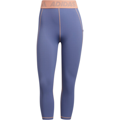 ADIDAS TF 3/4 3 BAR T morado