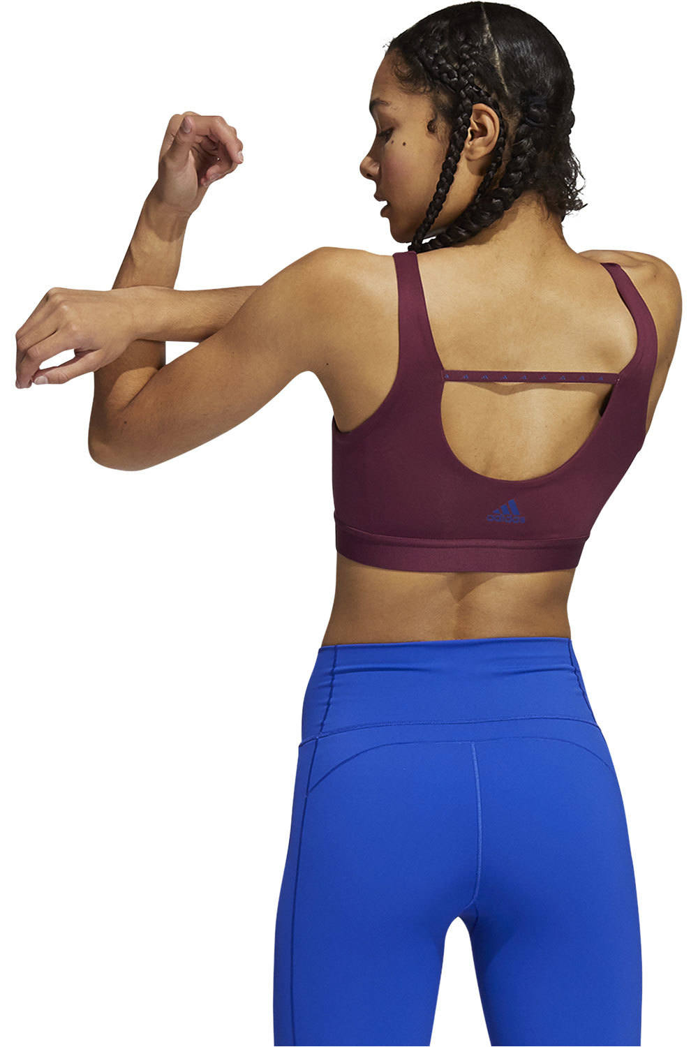 adidas sujetadores deportivos Adidas DRST 3S BRA vista trasera adidas sujetadores deportivos Adidas DRST 3S BRA vista trasera