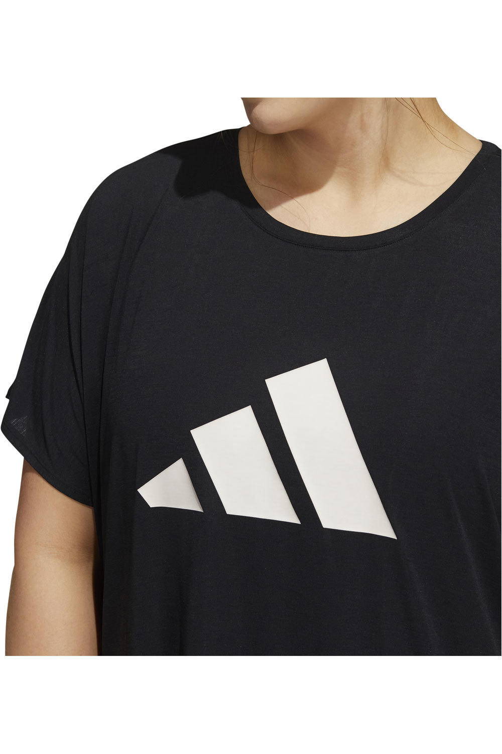 adidas camisetas fitness mujer Adidas 3 BAR TEE PS vista detalle adidas camisetas fitness mujer Adidas 3 BAR TEE PS vista detalle