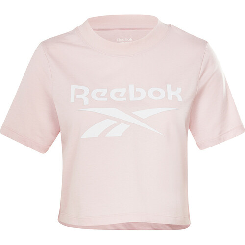 REEBOK RI CROP TEE rosa