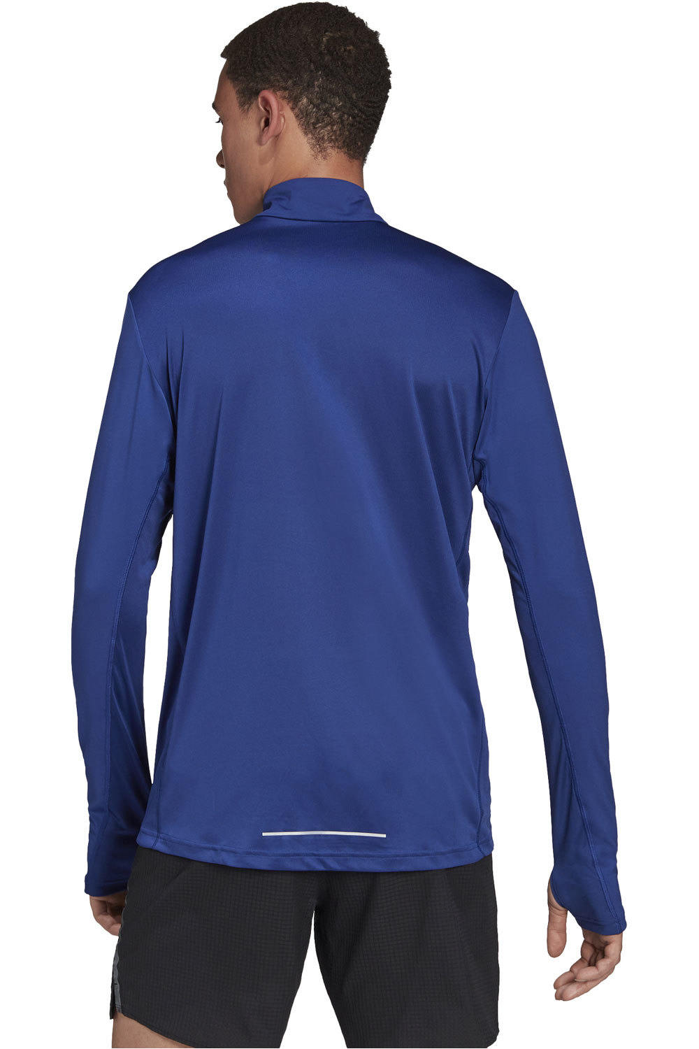 adidas camiseta técnica manga larga hombre Adidas OTR 1/2 ZIP M AZ vista trasera adidas camiseta técnica manga larga hombre Adidas OTR 1/2 ZIP M AZ vista trasera
