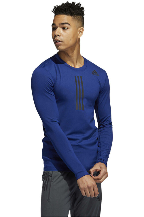 ADIDAS TF WARM LS azul