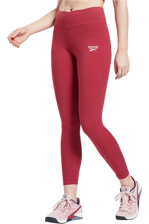 REEBOK RI COTTON LEGGING rojo