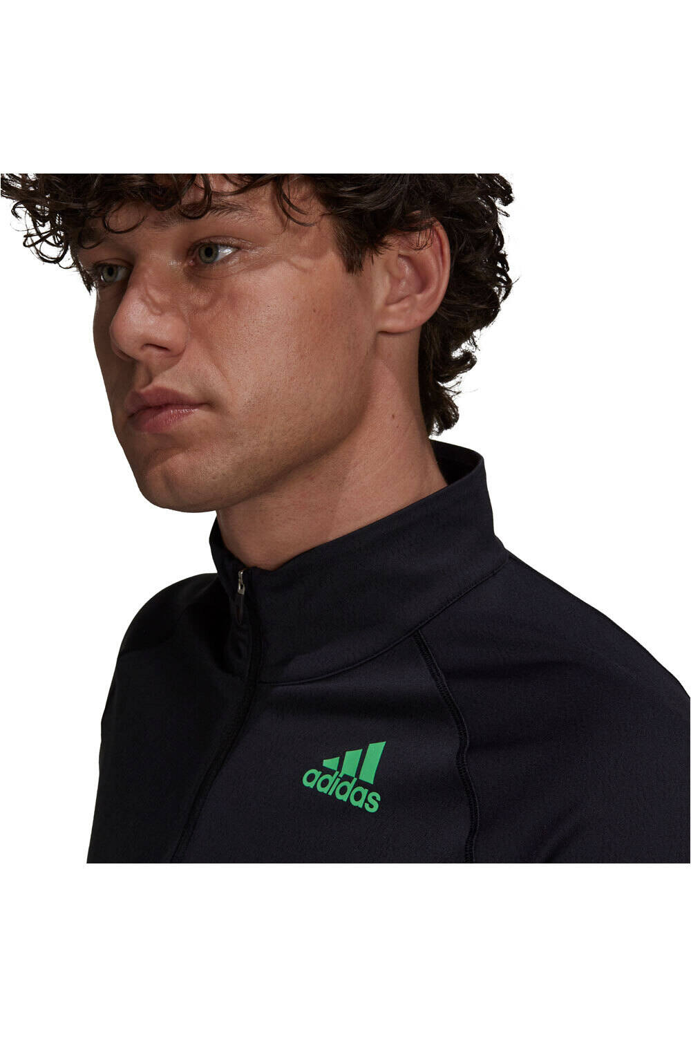 adidas camiseta técnica manga larga hombre Adidas ADIZERO 1/2 ZIP vista detalle adidas camiseta técnica manga larga hombre Adidas ADIZERO 1/2 ZIP vista detalle