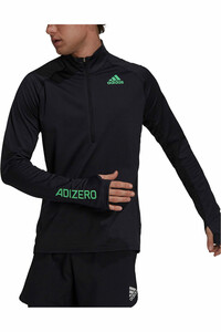 adidas camiseta técnica manga larga hombre Adidas ADIZERO 1/2 ZIP 04 adidas camiseta técnica manga larga hombre Adidas ADIZERO 1/2 ZIP 04