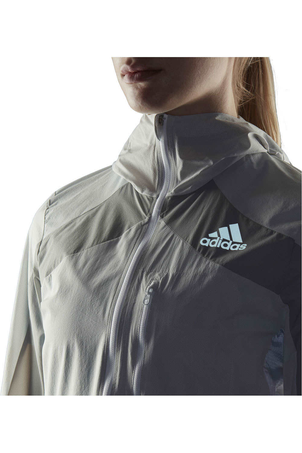 adidas malla larga running mujer Adidas MARATHON JKT W vista detalle adidas malla larga running mujer Adidas MARATHON JKT W vista detalle
