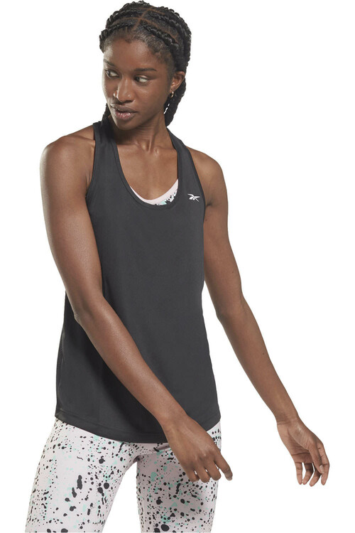REEBOK US PERFORM MESH TANK negro