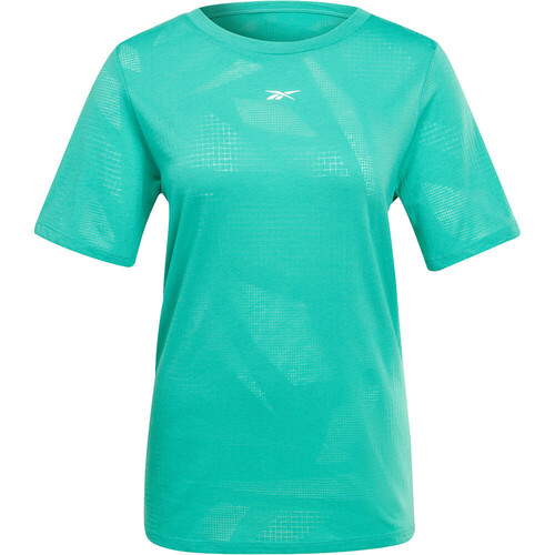 REEBOK TS BURNOUT TEE verde