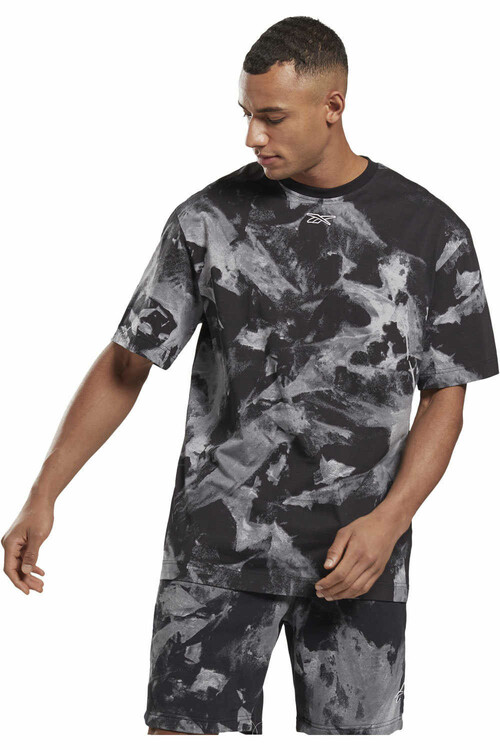 REEBOK MYT AOP TEE negro