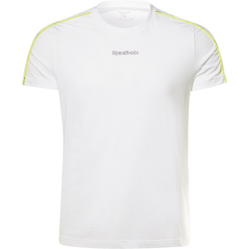 REEBOK TE PIPING TEE blanco