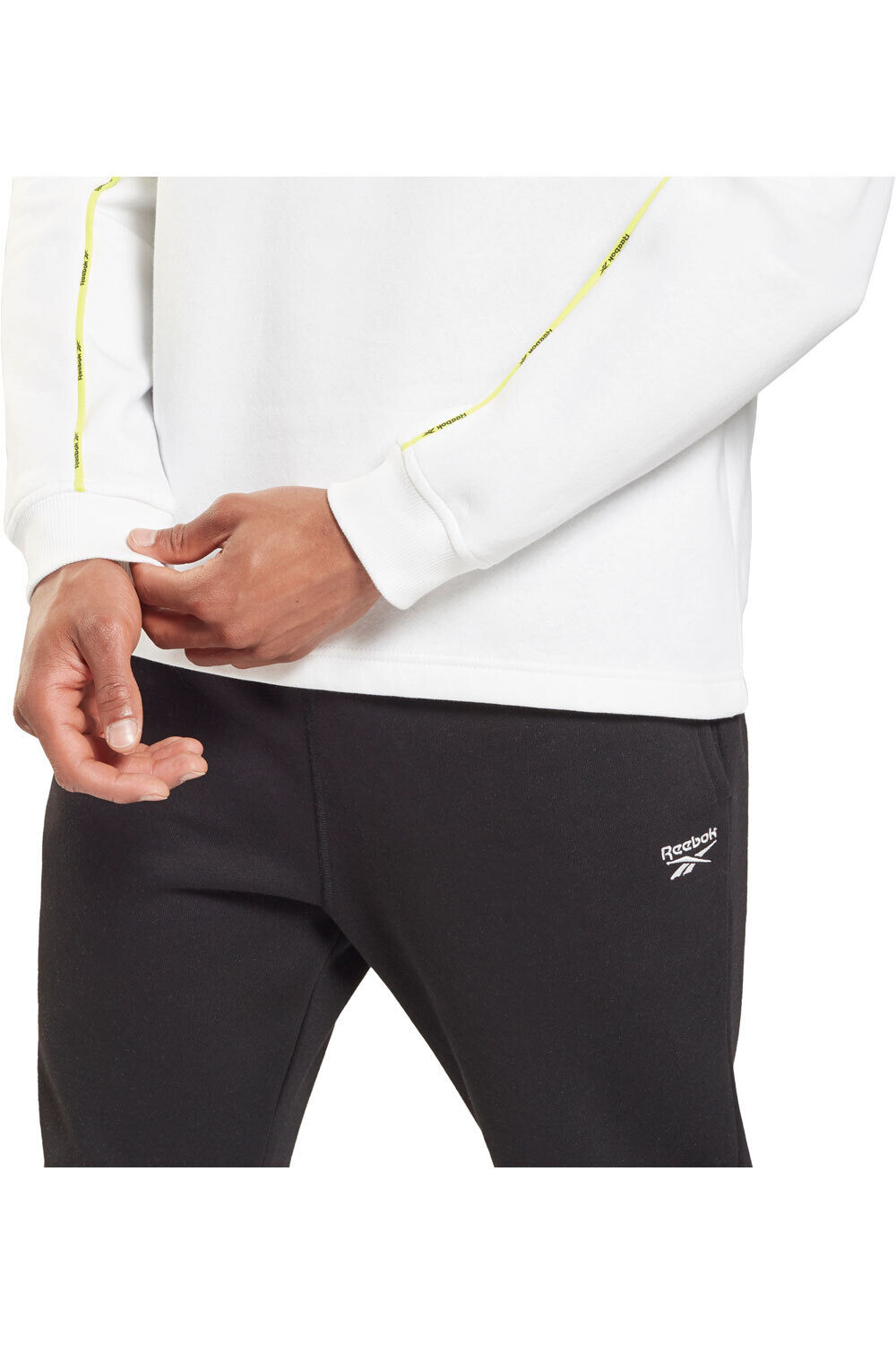 Reebok sudaderas deportivas hombre Reebok TE Piping Crew 03 Reebok sudaderas deportivas hombre Reebok TE Piping Crew 03