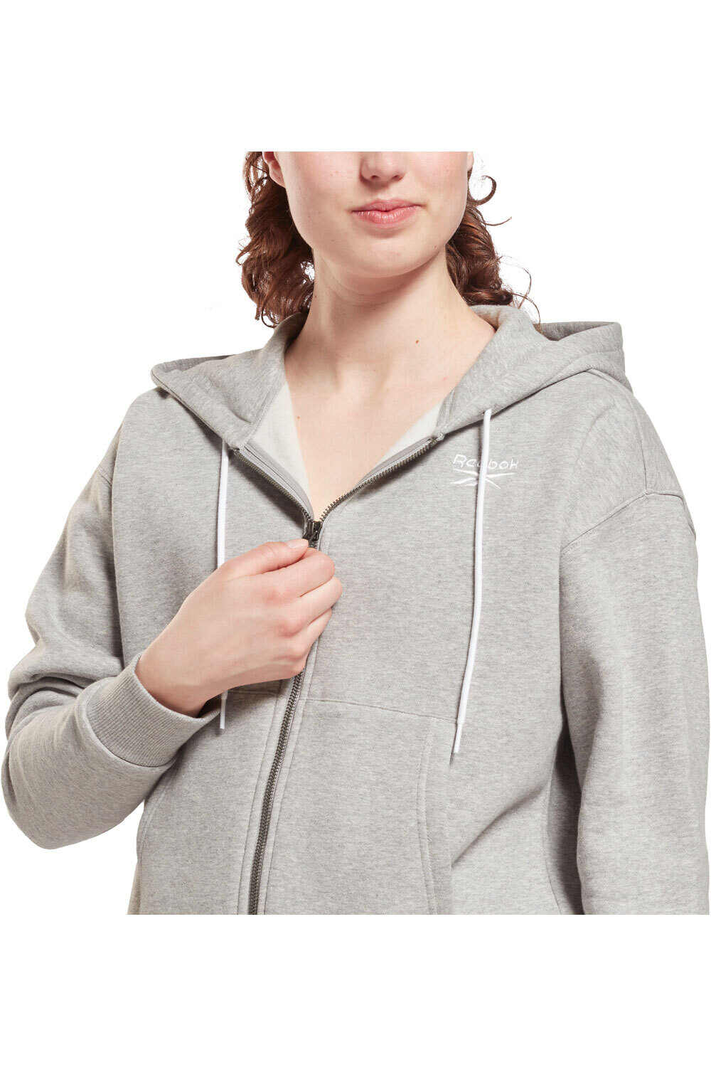 Reebok sudaderas deportivas mujer Reebok RI Full Zip vista detalle Reebok sudaderas deportivas mujer Reebok RI Full Zip vista detalle