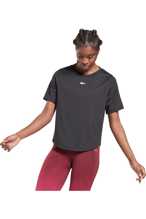 REEBOK TS UBF PERFORATED TEE negro