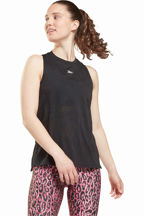 REEBOK TS BURNOUT TANK negro
