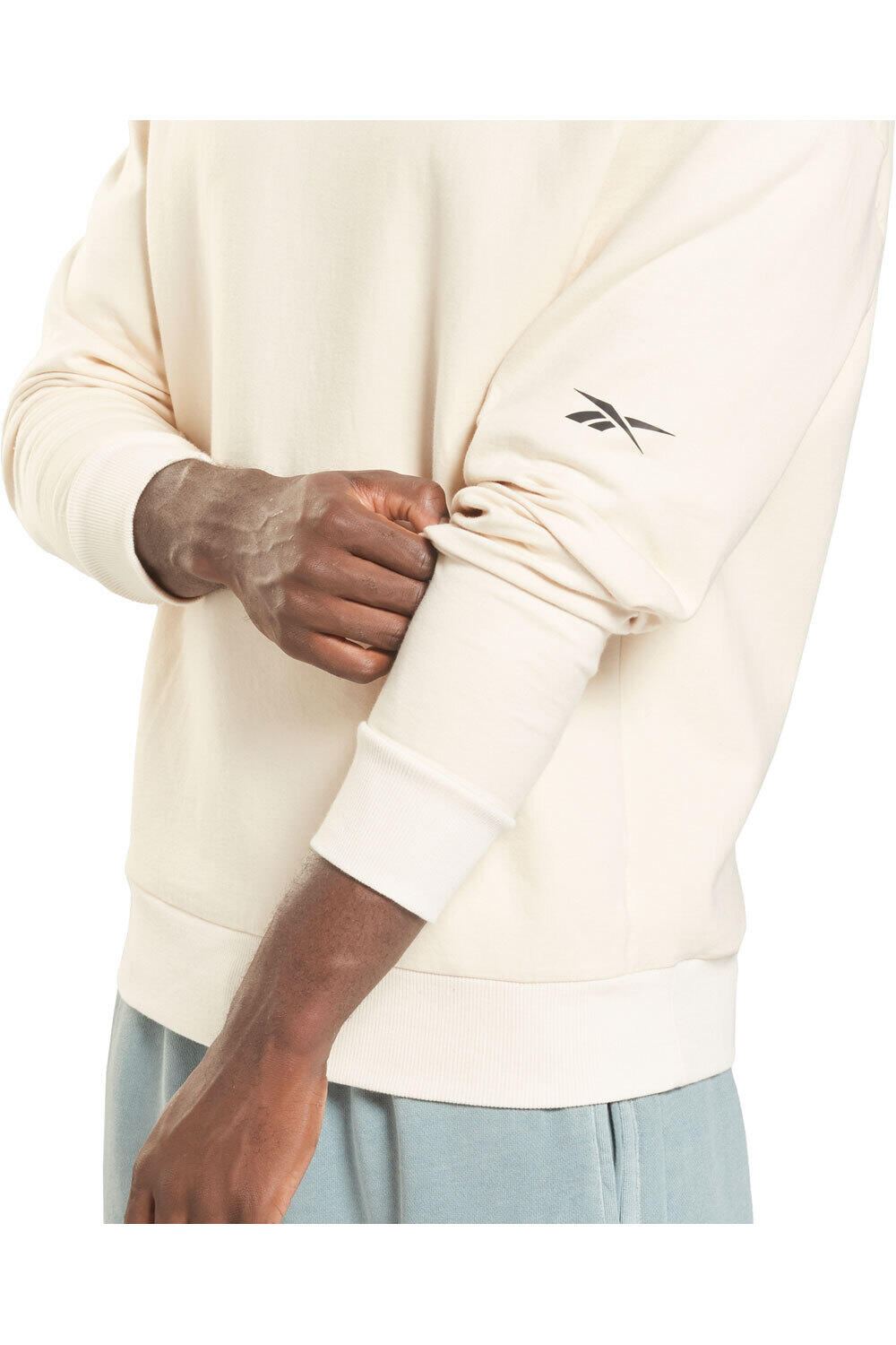 Reebok sudaderas deportivas hombre Reebok TS DreamBlend Cotton Crew vista detalle Reebok sudaderas deportivas hombre Reebok TS DreamBlend Cotton Crew vista detalle