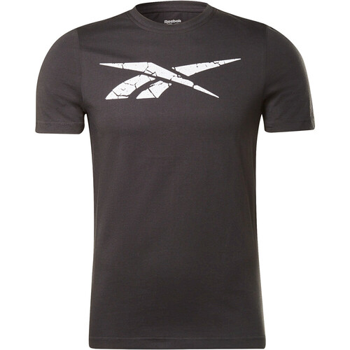 REEBOK ELEVATED VECTOR TEE negro