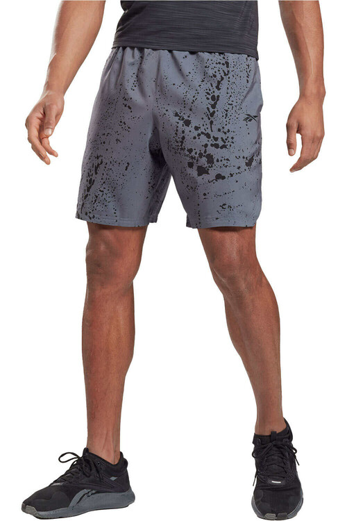 REEBOK WOR AOP SHORT gris