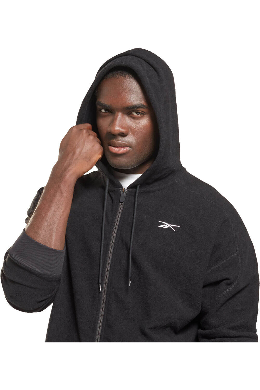 Reebok sudaderas deportivas hombre Reebok WOR FLEECE FZ HOOD vista detalle Reebok sudaderas deportivas hombre Reebok WOR FLEECE FZ HOOD vista detalle