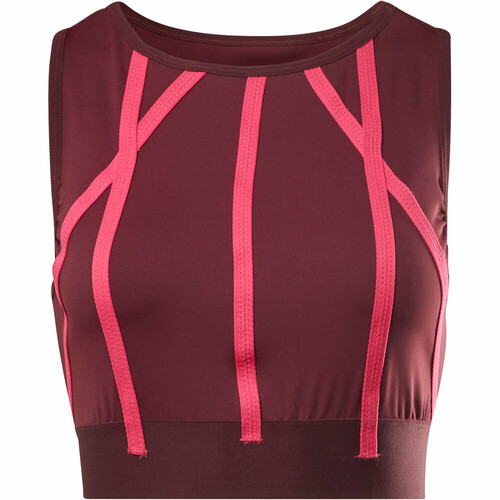 REEBOK S TAPED TANK marron