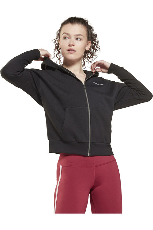 REEBOK PIPING PACK FULL ZIP negro