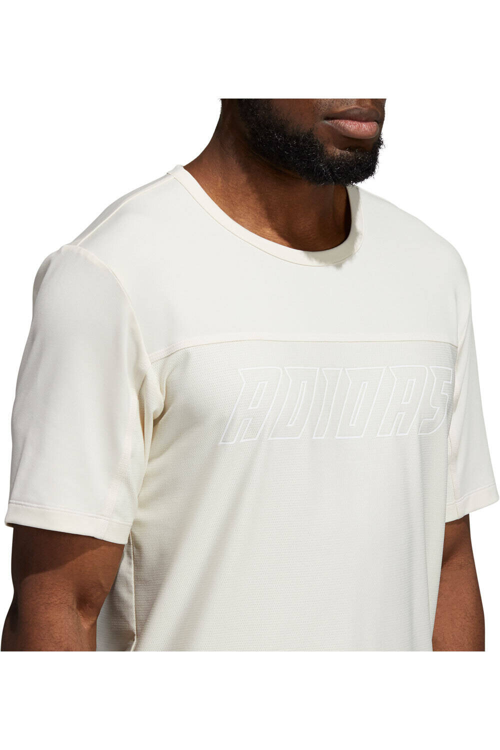 adidas camiseta fitness hombre Adidas FB HYPE TEE vista detalle adidas camiseta fitness hombre Adidas FB HYPE TEE vista detalle