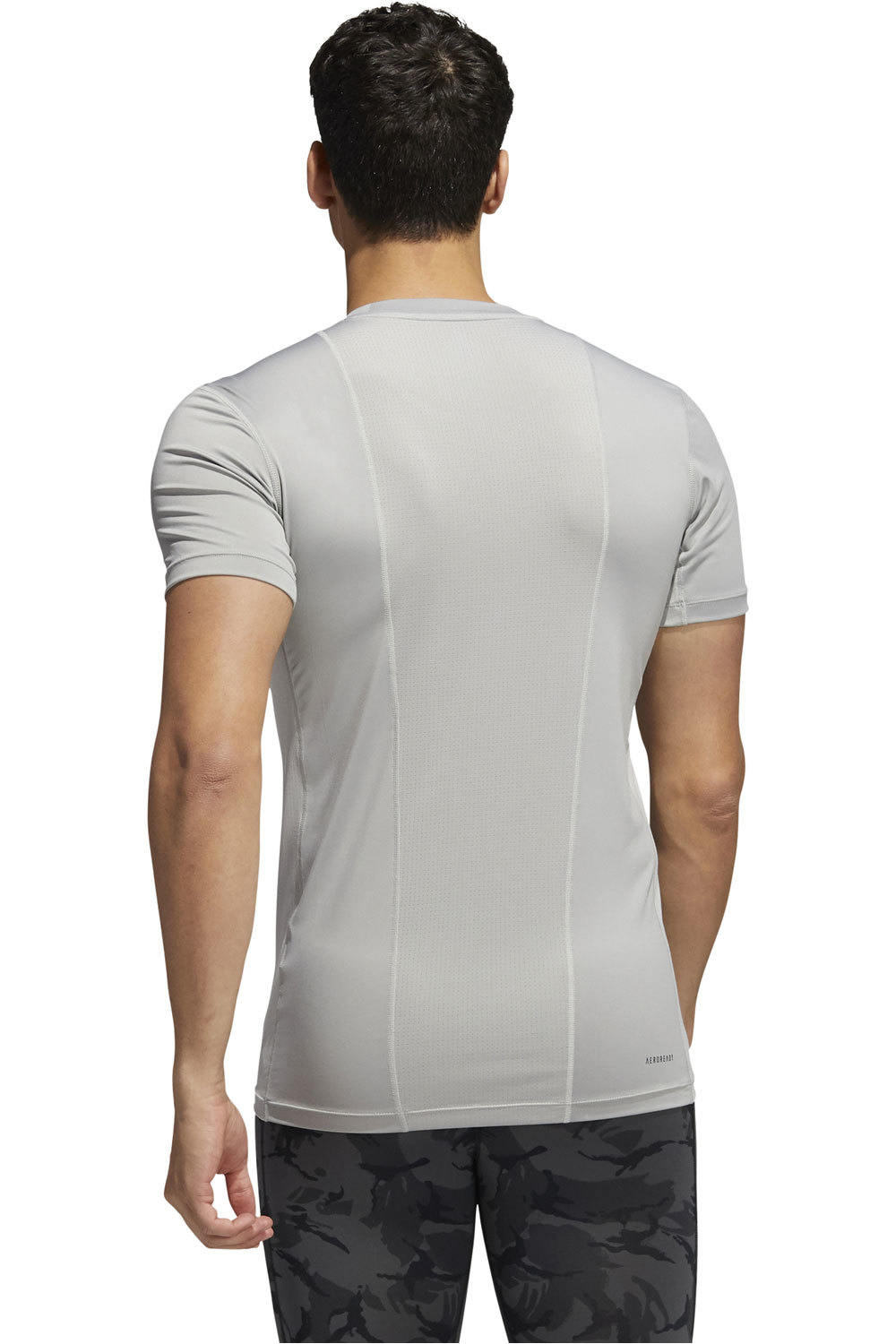 adidas camiseta fitness hombre Adidas TF SS vista trasera adidas camiseta fitness hombre Adidas TF SS vista trasera