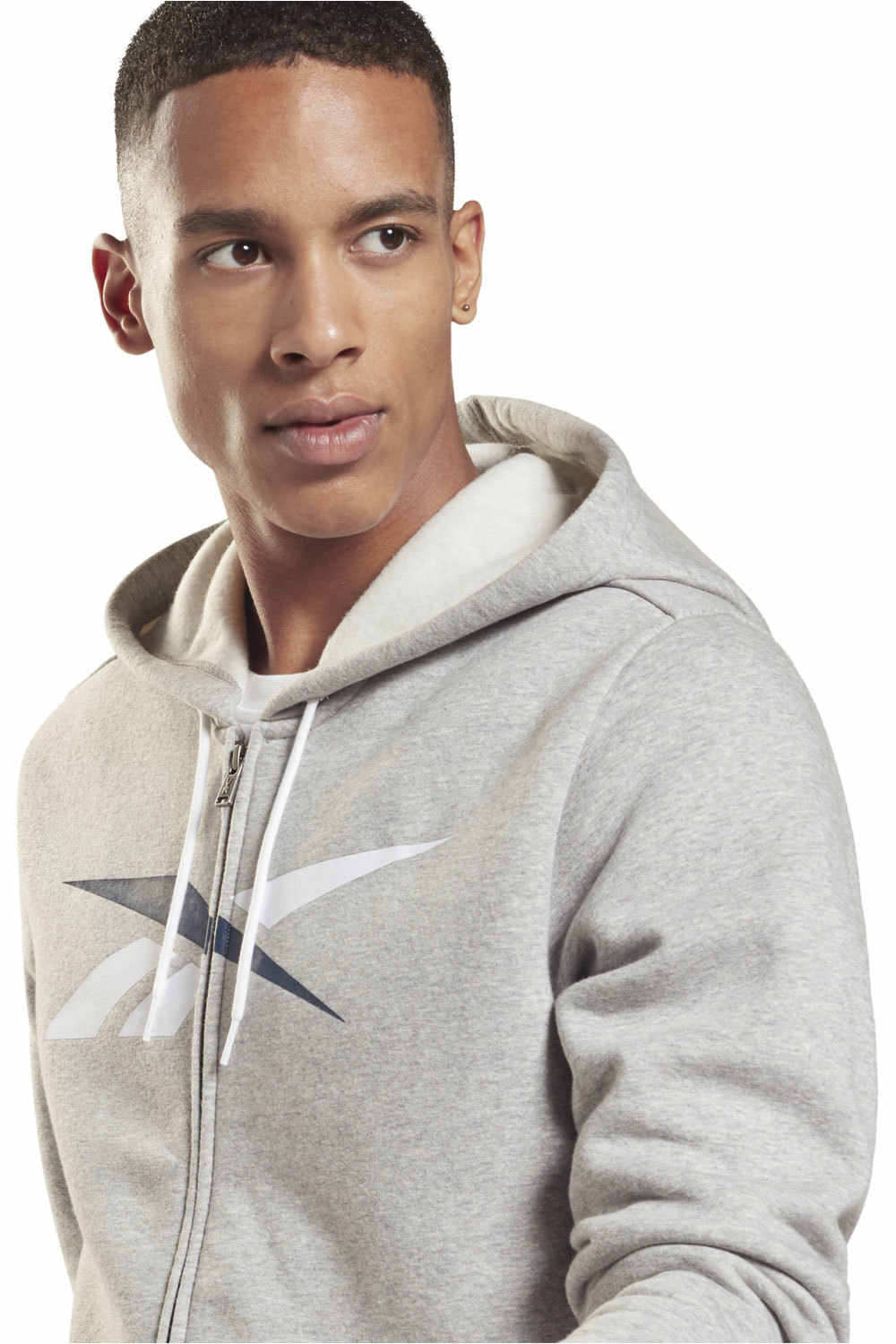 Reebok sudaderas deportivas hombre Reebok TE VECTOR FZ Hoodie vista detalle Reebok sudaderas deportivas hombre Reebok TE VECTOR FZ Hoodie vista detalle