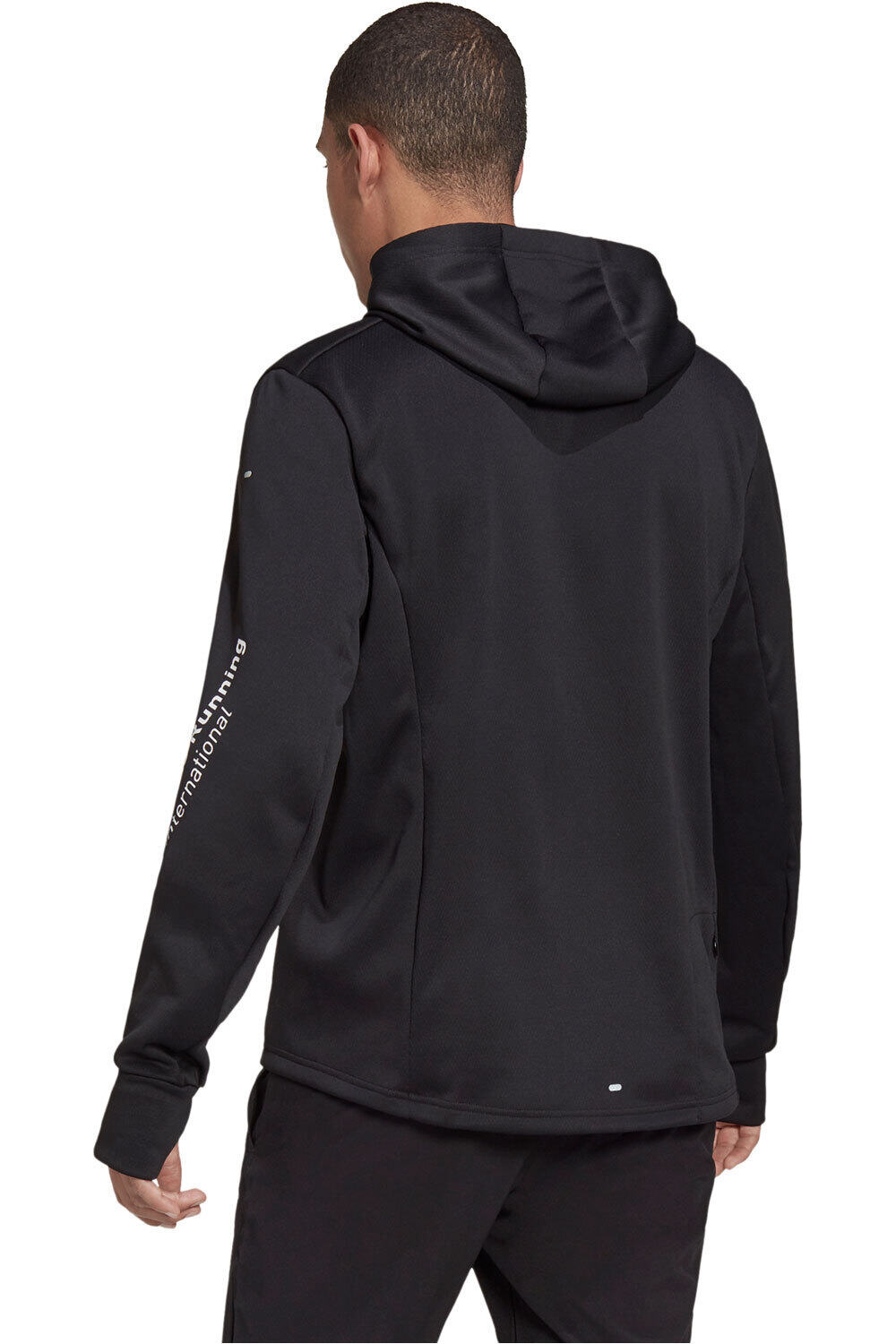 adidas camiseta técnica manga larga hombre Adidas SIG HOODIE M vista trasera adidas camiseta técnica manga larga hombre Adidas SIG HOODIE M vista trasera