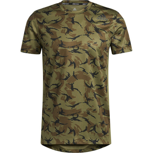ADIDAS CAMO TEE verde