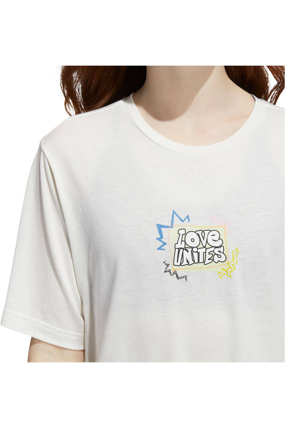 adidas camisetas fitness mujer Adidas LU BOS CROP vista detalle adidas camisetas fitness mujer Adidas LU BOS CROP vista detalle