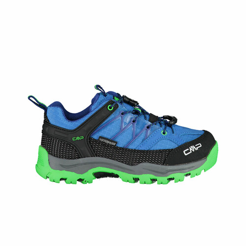 CMP KIDS RIGEL LOW TREKKING SHOE WP azul