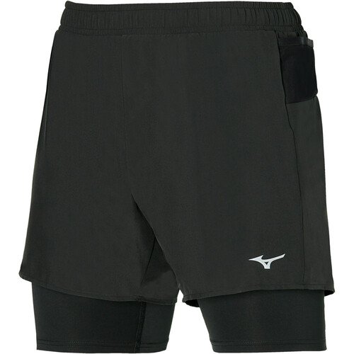 MIZUNO ER 5.5 2IN1 SHORT negro