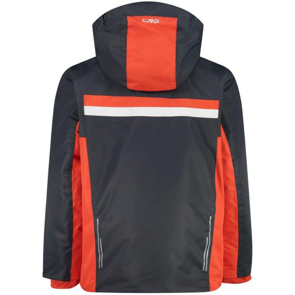 Cmp chaqueta esquí infantil Cmp KID JACKET SNAPS HOOD vista trasera Cmp chaqueta esquí infantil Cmp KID JACKET SNAPS HOOD vista trasera